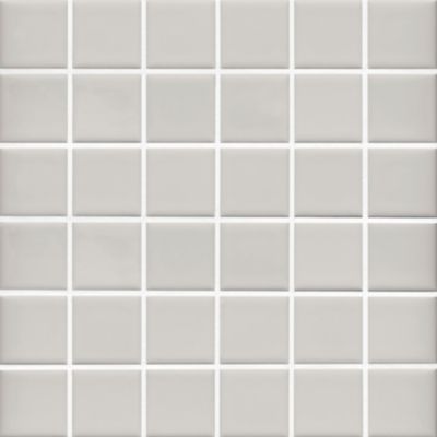 Imperial Gris Matte Ceramic Mosaic Wall and Floor Tile - 2 in.