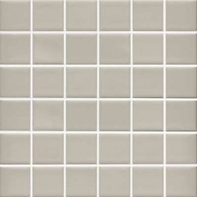 Imperial Oatmeal Matte Ceramic Mosaic Wall and Floor Tile - 2 in.