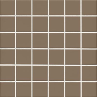 Imperial Latte Matte Ceramic Mosaic Wall and Floor Tile - 2 in.