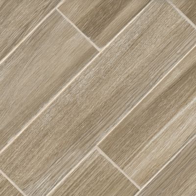 Baltimore Taupe Wood Look Wall and Floor Tile - 6 x 24 in.