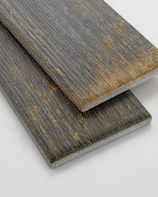 bora 「どこまでも」 Bora Black Straight Porcelain Wall and Floor Tile - 3 x 17 in