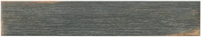 Bora Black Straight Porcelain Wall and Floor Tile - 3 x 17 in