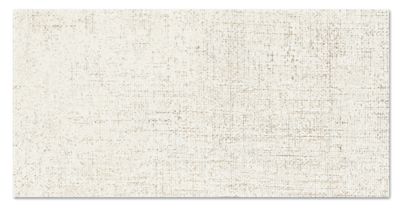 Aria Burlap White Porcelain Wall and Floor Tile - 12 x 24 in.