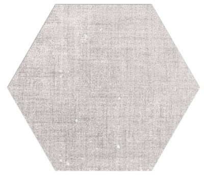 Weave Silver Hex Porcelain Wall and Floor Tile - 10 in.