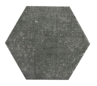 Weave Taupe Hex Porcelain Wall and Floor Tile - 10 in.