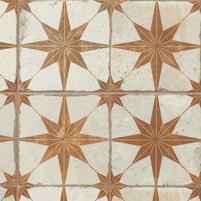Star Oxide Ceramic Wall and Floor Tile - 18 x 18 in.
