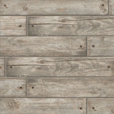 Eden Grey Straight Wood Look Porcelain Wall and Floor Tile - 3 x 17 in.