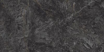 Aqua Nero Polished Porcelain Wall and Floor Tile - 12 x 24 in.