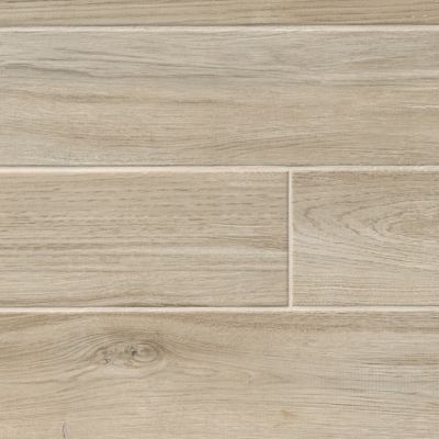 Solna Natural Porcelain Wood-Look Wall and Floor Tile - 6 x 35 in.