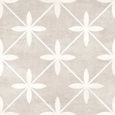 Laura Ashley Wicker Dove Grey Matte Porcelain Wall and Floor Tile