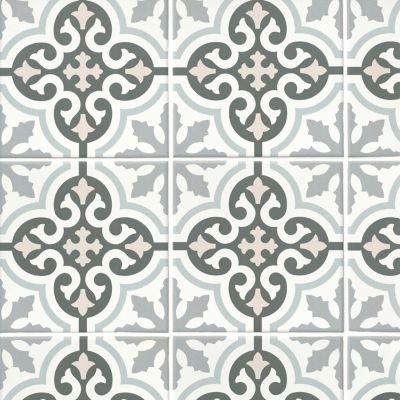 Decora Calypso Porcelain Wall and Floor Tile - 8 x 8 in.