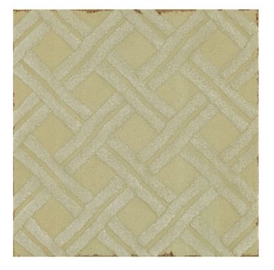 Annie Selke Lattice Sage Green Ceramic Wall Tile - 6 x 6 in.