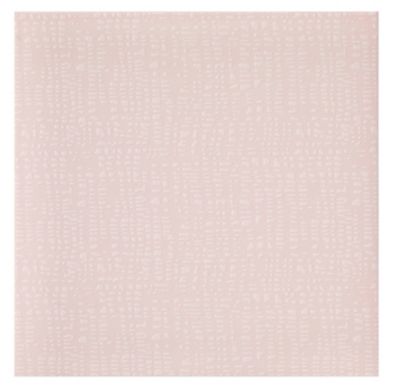 Annie Selke Sketch Soft Pink Ceramic Wall and Floor Tile - 13 x 13 in.