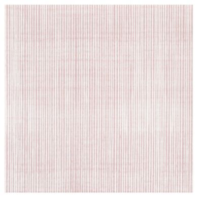 Annie Selke Watercolor Lines Soft Pink Ceramic Wall and Floor Tile - 13 x 13 in.
