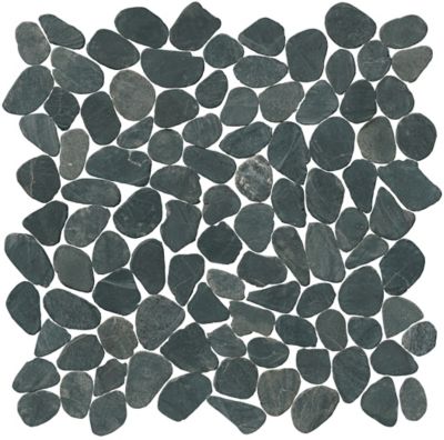 Black Pebble Tiles