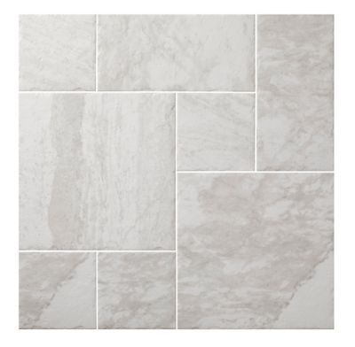 Evora White Versailles Porcelain Wall and Floor Tile