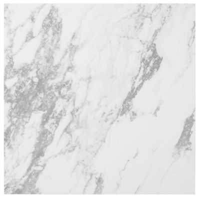 Niro White Matte Porcelain Wall and Floor Tile - 24 x 24 in
