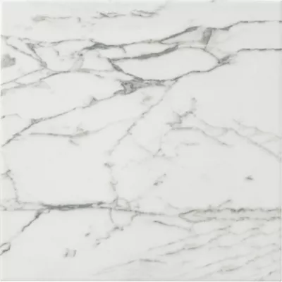 Lombardia White Satin Porcelain Wall and Floor Tile 13 x 13 in