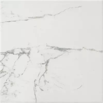 Lombardia White Satin Porcelain Wall and Floor Tile 13 x 13 in