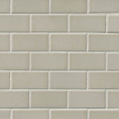 Gloss Light Brown Amalfi Porcelain Mosaic Wall and Floor Tile