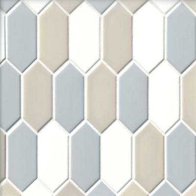 Picket Florencia Super Bianco Ceramic Wall Tile - 3 x 12 in. - The Tile Shop