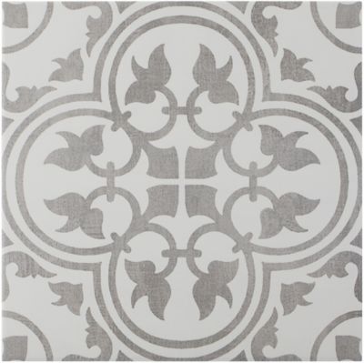 Laval Gris Porcelain Wall and Floor Tile - 13 x 13 in.