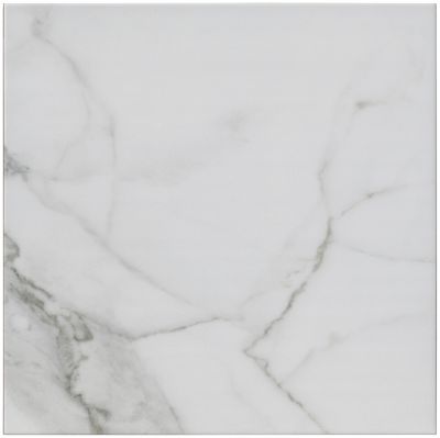Vince Blanco Ceramic Wall and Floor Tile - 18 x 18 in.