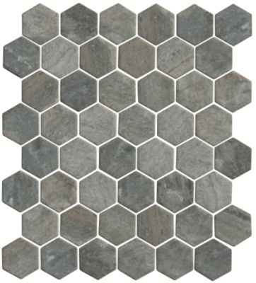 Palisade Glass Mosaic Wall and Floor Tile - 2 in.
