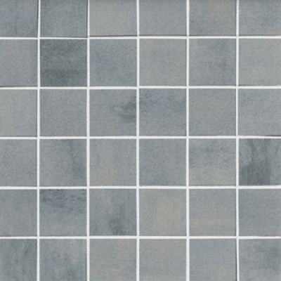 Versatile Mid Grey Porcelain Mosaic Wall and Floor Tile