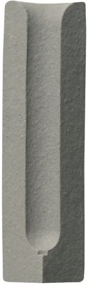 Quarry Grey Skirting Internal Angle Wall Trim Tile - 4 in.