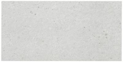 Vincent Stone White Porcelain Wall and Floor Tile - 12 x 24 in.