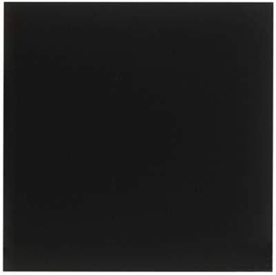 Colorgloss Black Porcelain Wall and Floor Tile - 23 x 23 in.