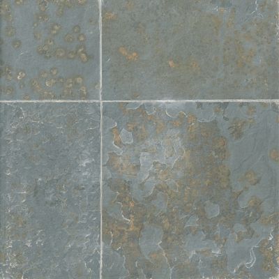 Multicolor Natural and Calibrated Slate Wall and Floor Tile - 12 x 12 in.