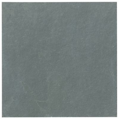 Grey Natural and Calibrated Slate Wall and Floor Tile - 12 x 12 in.