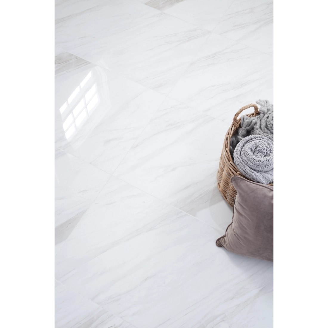 Volakas Porcelain Wall and Floor Tile - 12 x 24 in. Volakas Porcelain Wall and Floor Tile - 12 x 24 in.