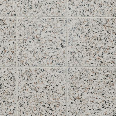Terrazzo Bianco Micro Porcelain Wall and Floor Tile - 8 x 8 in.