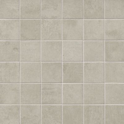 Element Grey Porcelain Mosaic Wall and Floor Tile - 2 in.