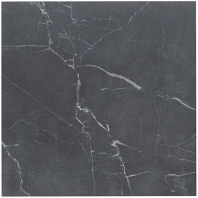 Livingstone Nero Porcelain Wall and Floor Tile - 24 x 24 in.