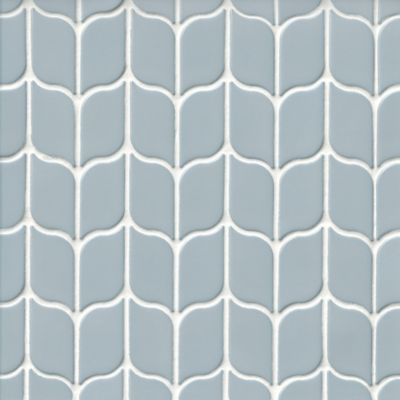 Laura Ashley Sunflower Charcoal with Cloud Blue Porcelain Wall and Floor  Tile - 8 x 8 in. - The Tile Shop