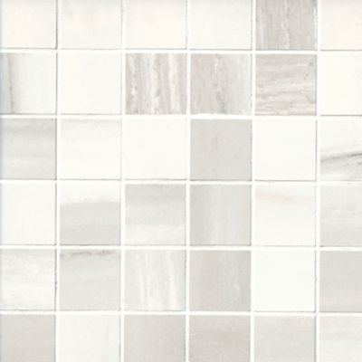 Versatile Mid Grey Porcelain Mosaic Wall and Floor Tile - The Tile 