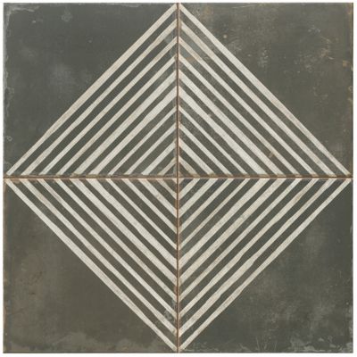 Rombos Ceramic Wall and Floor Tile - 18 x 18 in.