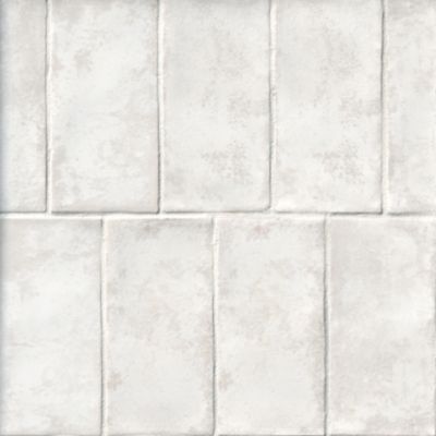 Biarritz Bianco Ceramic Wall Tile - 3 x 6 in.