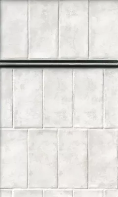 blanc#1.2セット Biarritz Bianco Ceramic Wall Tile - 3 x 6 in. - The Tile Shop