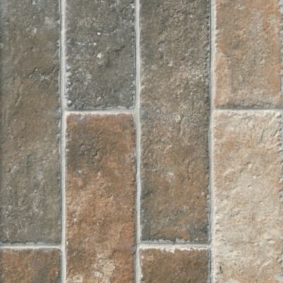 Jerica Mix Porcelain Wall and Floor Tile - 3 x 12 in.