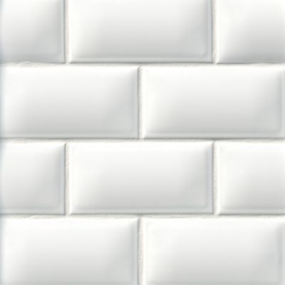 Riad White Ceramic Wall Tile - 4 x 4 in. - The Tile Shop