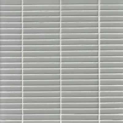 KitKat White Porcelain Mosaic Wall and Floor Tile