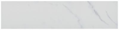 Crossline White Porcelain Wall and Floor Tile - 6 x 23 in.