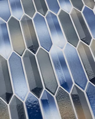 Sawyer Thunderstorm Porcelain Mosaic Wall Tile - The Tile Shop