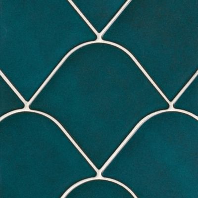 Monte Ocean Glossy Porcelain Wall Tile - 8 x 9 in.