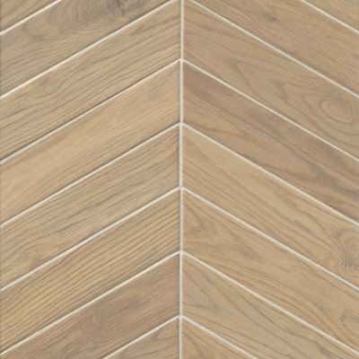 Elisir Royal Dorato Chevron Porcelain Wall and Floor Tile - 3 x 18 in.